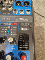 Yamaha MG06X 6-Channel Mixer - Compact Design - Excellent w/ Original Box & Power Supply - Image 13