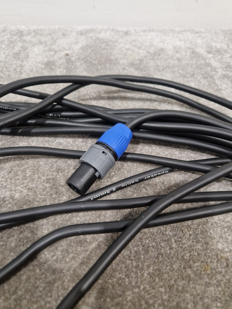 JOB-LOT OF Lynx Speakon Cables X6 All Black Audio Accessories - Excellent Quality - Image 8