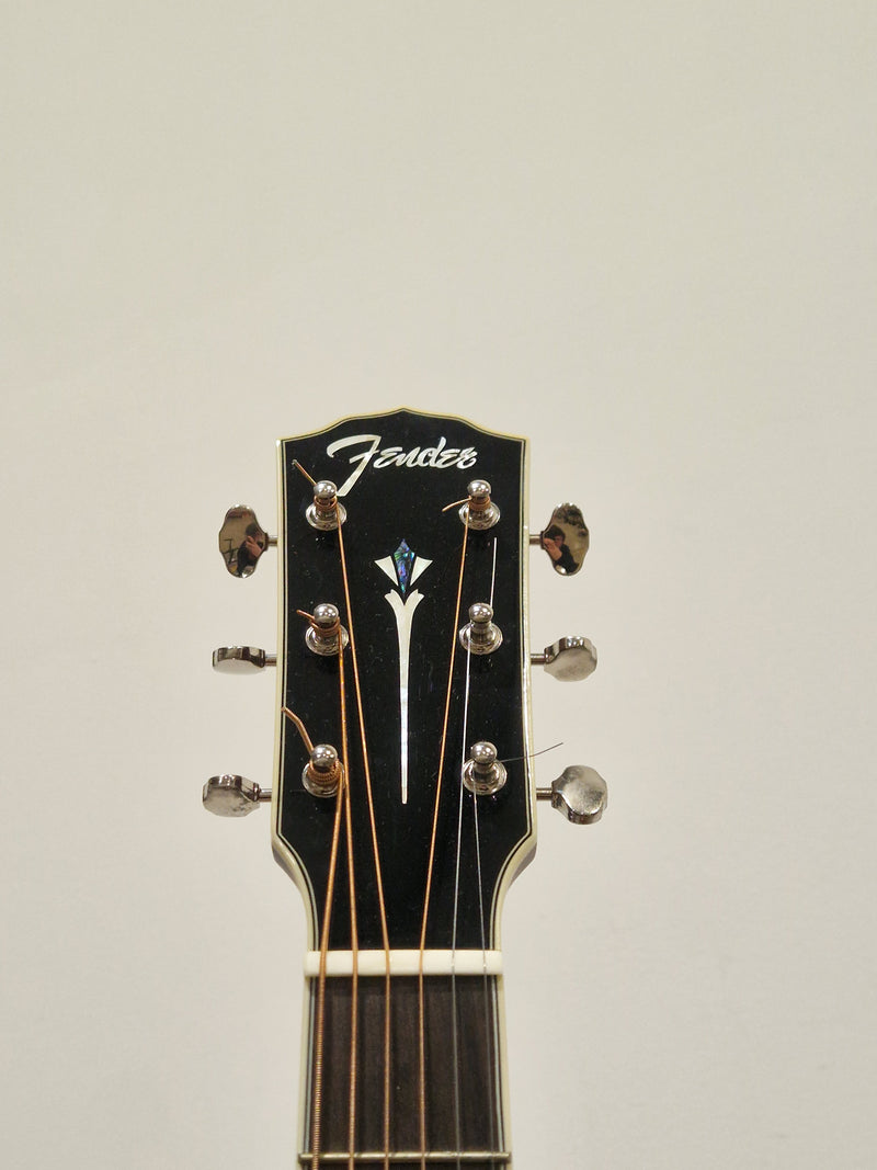 Fender Paramount PD-220 - Acoustic Guitar - Dreadnought Natural - Excellent w/ Hard Case - Image 3