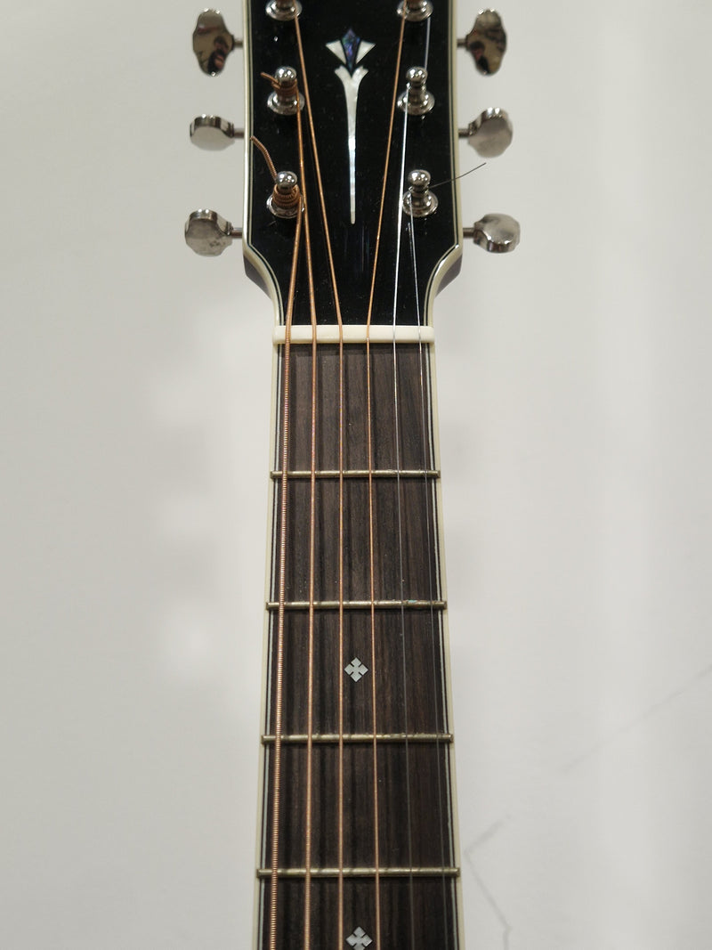 Fender Paramount PD-220 - Acoustic Guitar - Dreadnought Natural - Excellent w/ Hard Case - Image 4