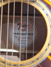 Fender Paramount PD-220 - Acoustic Guitar - Dreadnought Natural - Excellent w/ Hard Case - Photo 2