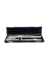 Osborne Engraved Silver Standard Nickel Flute - Elegant Design - Good w/ Hard Case - Photo 1