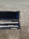 Osborne Engraved Silver Standard Nickel Flute - Elegant Design - Good w/ Hard Case - Photo 7
