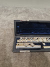 Osborne Engraved Silver Standard Nickel Flute - Elegant Design - Good w/ Hard Case - Photo 9