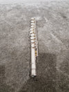 Osborne Engraved Silver Standard Nickel Flute - Elegant Design - Good w/ Hard Case - Photo 12