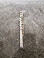 Osborne Engraved Silver Standard Nickel Flute - Elegant Design - Good w/ Hard Case - Image 12