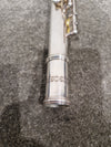 Osborne Engraved Silver Standard Nickel Flute - Elegant Design - Good w/ Hard Case - Photo 10