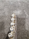 Osborne Engraved Silver Standard Nickel Flute - Elegant Design - Good w/ Hard Case - Photo 11