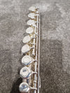 Osborne Engraved Silver Standard Nickel Flute - Elegant Design - Good w/ Hard Case - Photo 4