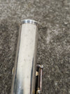 Osborne Engraved Silver Standard Nickel Flute - Elegant Design - Good w/ Hard Case - Photo 13