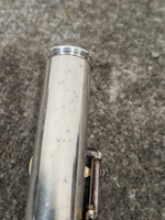 Osborne Engraved Silver Standard Nickel Flute - Elegant Design - Good w/ Hard Case - Image 13