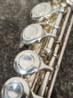 Osborne Engraved Silver Standard Nickel Flute - Elegant Design - Good w/ Hard Case - Image 17