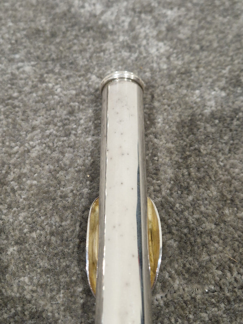 Osborne Engraved Silver Standard Nickel Flute - Elegant Design - Good w/ Hard Case - Image 23