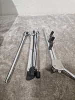 CB700 - Educational Snare Drum - Chrome - Good w/ Hard Case & Drum sticks & Drum stand - Image 15