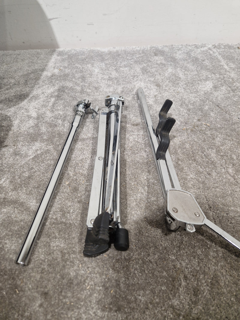 CB700 - Educational Snare Drum - Chrome - Good w/ Hard Case & Drum sticks & Drum stand - Image 15