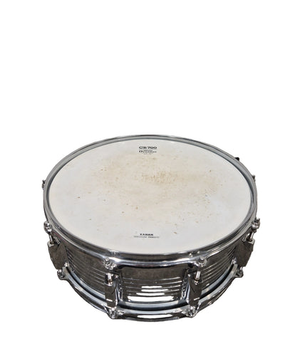 CB700 - Educational Snare Drum - Chrome - Good w/ Hard Case & Drum sticks & Drum stand