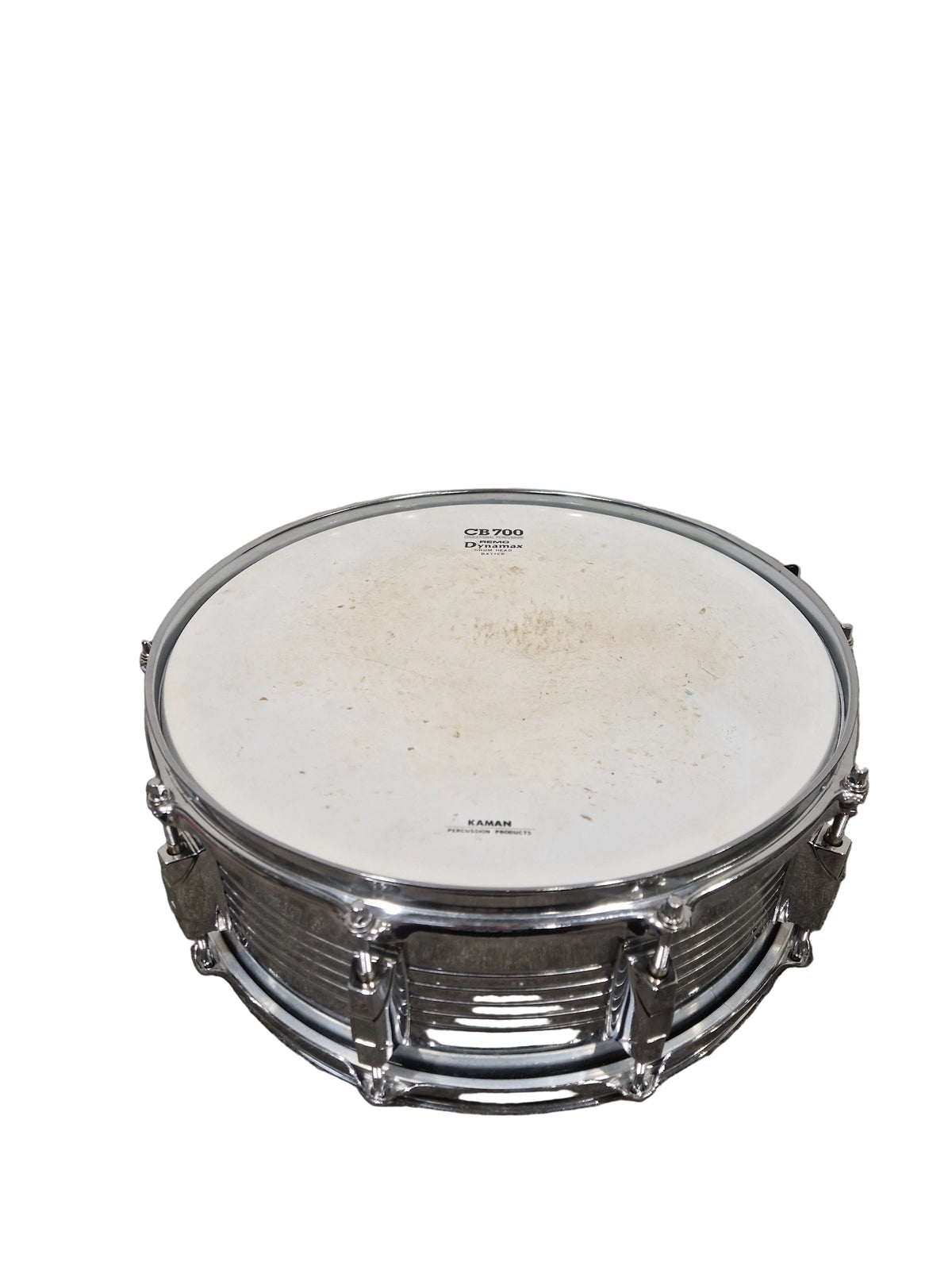 CB700 - Educational Snare Drum - Chrome - Good w/ Hard Case & Drum sticks & Drum stand