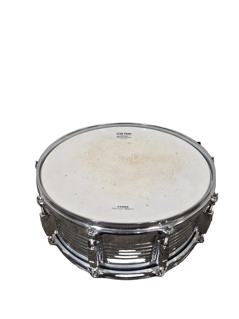 CB700 - Educational Snare Drum - Chrome - Good w/ Hard Case & Drum sticks & Drum stand - Image 1