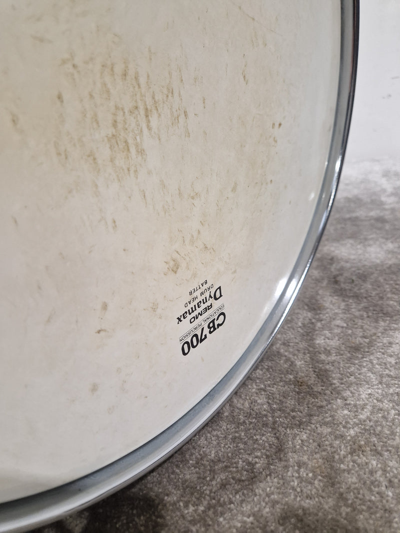 CB700 - Educational Snare Drum - Chrome - Good w/ Hard Case & Drum sticks & Drum stand - Image 3