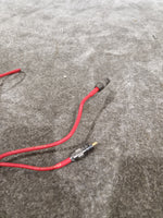 2FT Red Solid Bendable Phono Cables Single Head Pair Audio Cables - Durable Design - Excellent - Image 12