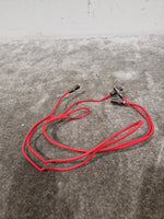 2FT Red Solid Bendable Phono Cables Single Head Pair Audio Cables - Durable Design - Excellent - Image 14