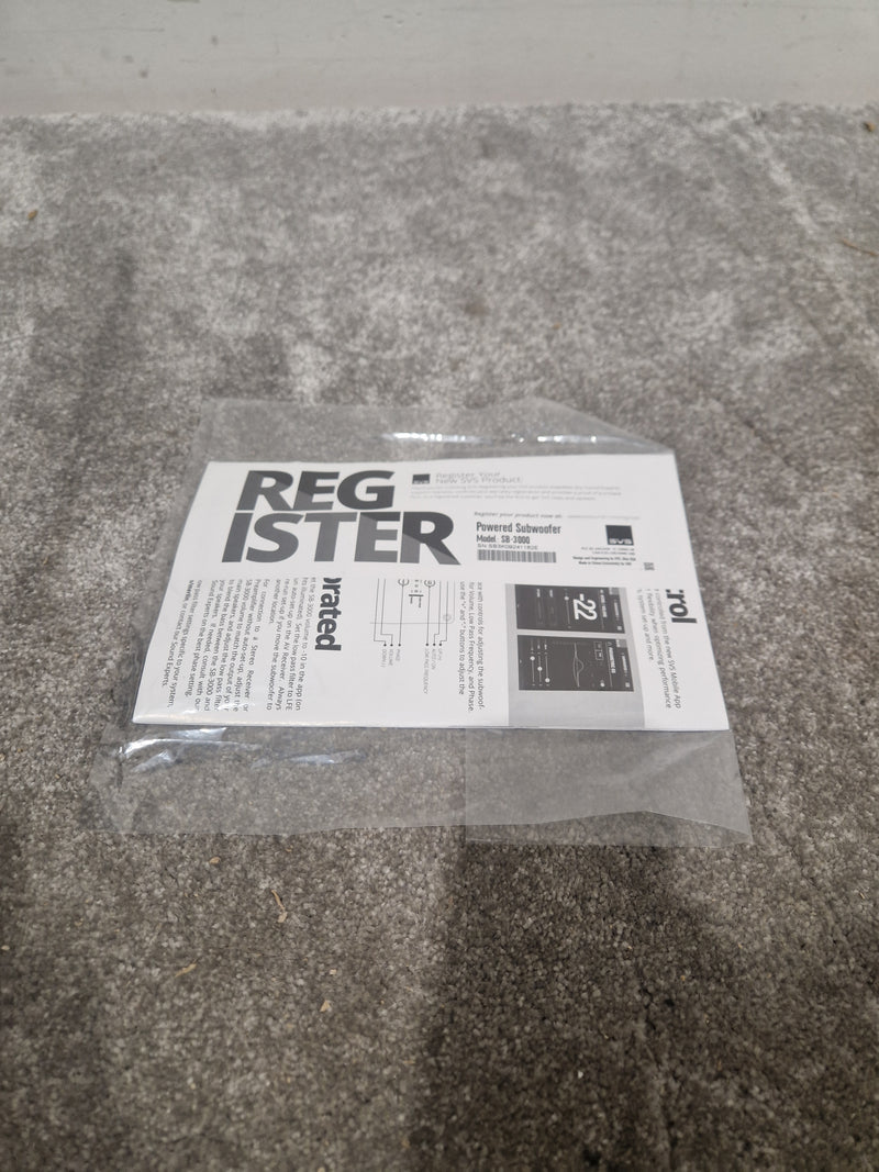 SVS SB-3000 Subwoofer - 13