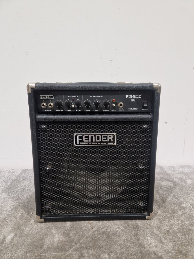 Fender Rumble 30 - Bass Amplifier - Excellent w/ Power Cable - Image 2
