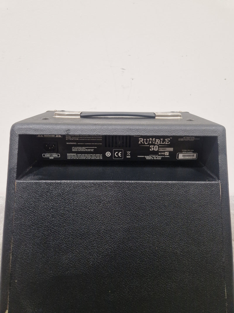 Fender Rumble 30 - Bass Amplifier - Excellent w/ Power Cable - Image 18