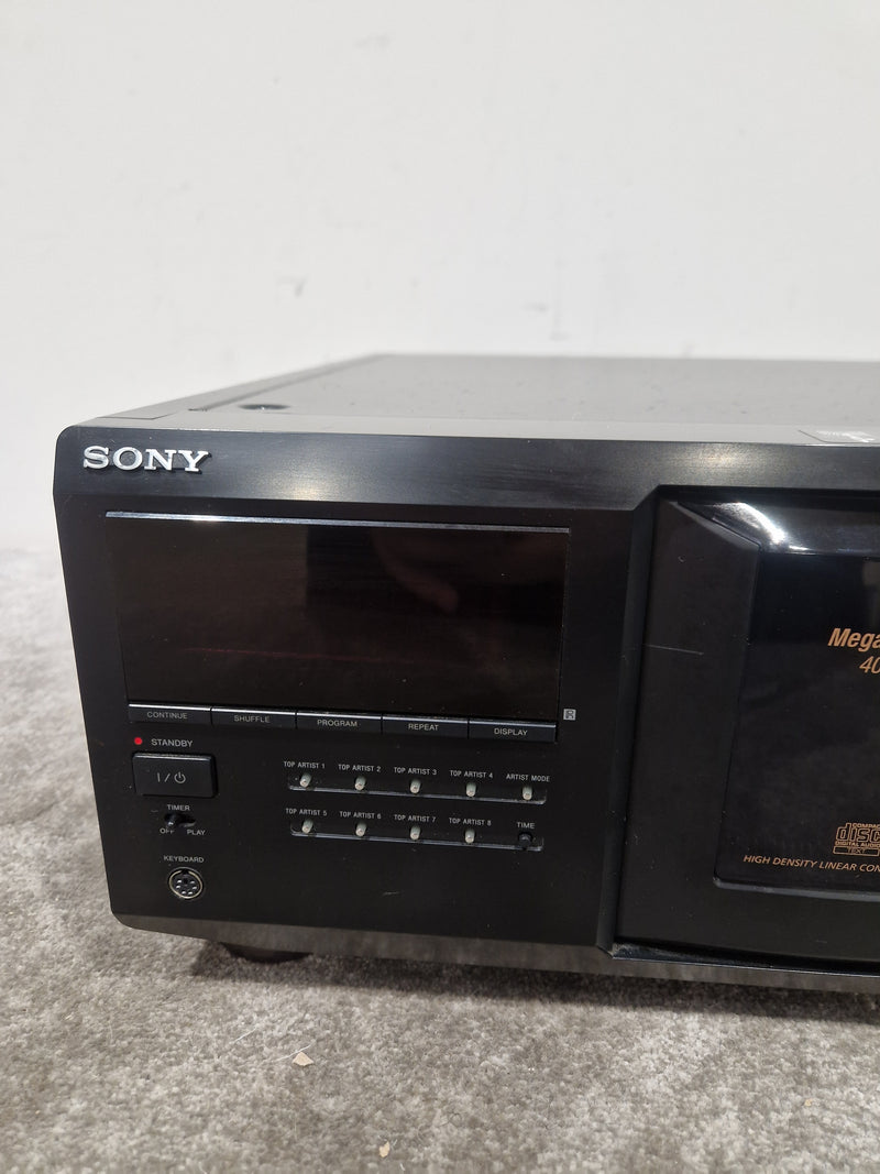 Sony CDP-CX455 CD Changer - 400-Disc Capacity - Good w/ Original Box & Power Cable & Remote - Image 9