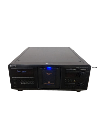 Sony CDP-CX455 CD Changer - 400-Disc Capacity - Good w/ Original Box & Power Cable & Remote
