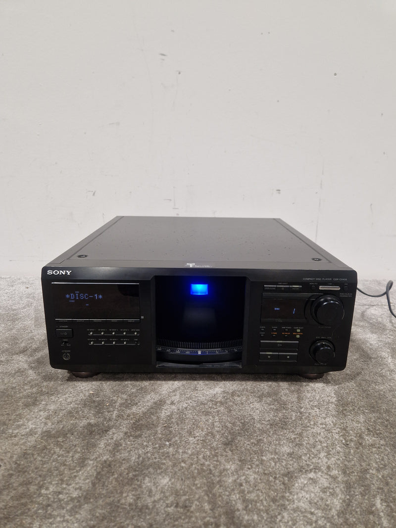 Sony CDP-CX455 CD Changer - 400-Disc Capacity - Good w/ Original Box & Power Cable & Remote - Image 15