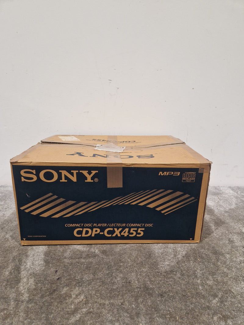Sony CDP-CX455 CD Changer - 400-Disc Capacity - Good w/ Original Box & Power Cable & Remote - Image 26