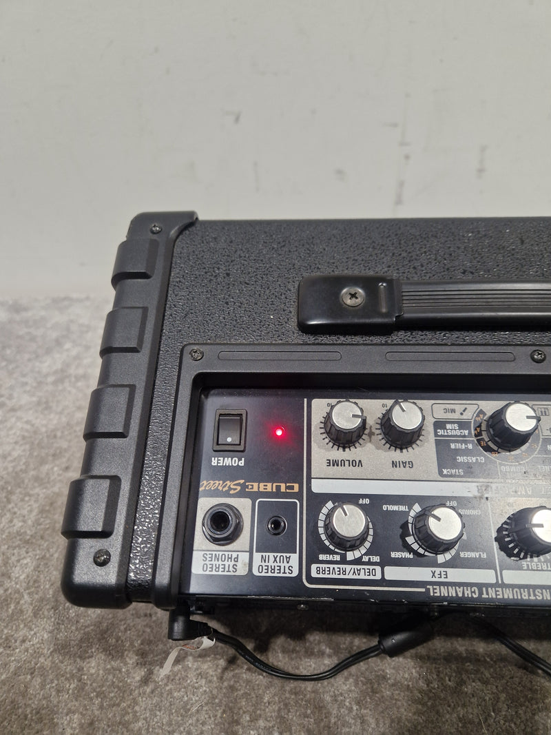 Roland Cube Street Amplifier - Battery-Powered Portability - Excellent w/ Power Supply & Soft Case - Image 9