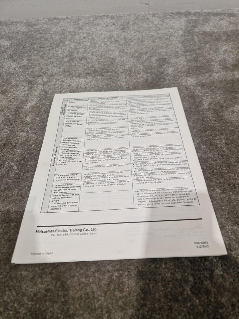 Technics ST-8011L Tuner - Analog Precision - Very Good w/ Original Box & Power Cable - Image 15