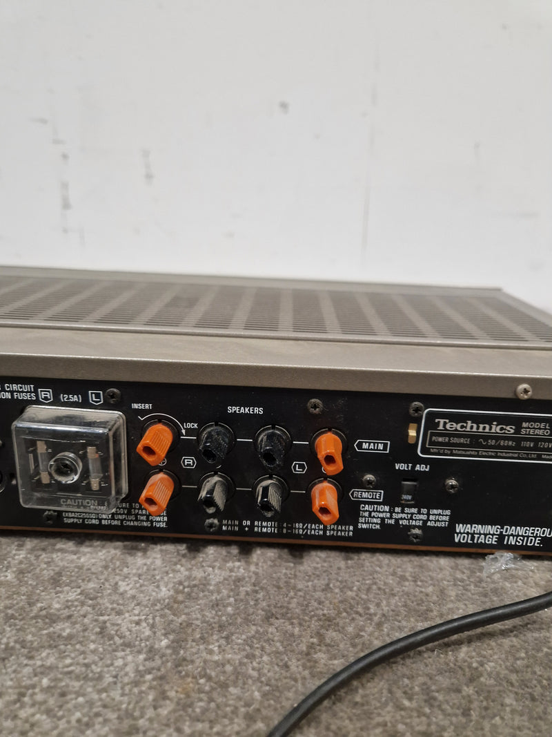 Technics SU-8022 Amplifier - High-Fidelity Sound - Excellent w/ Original Box & Power Cable - Image 9