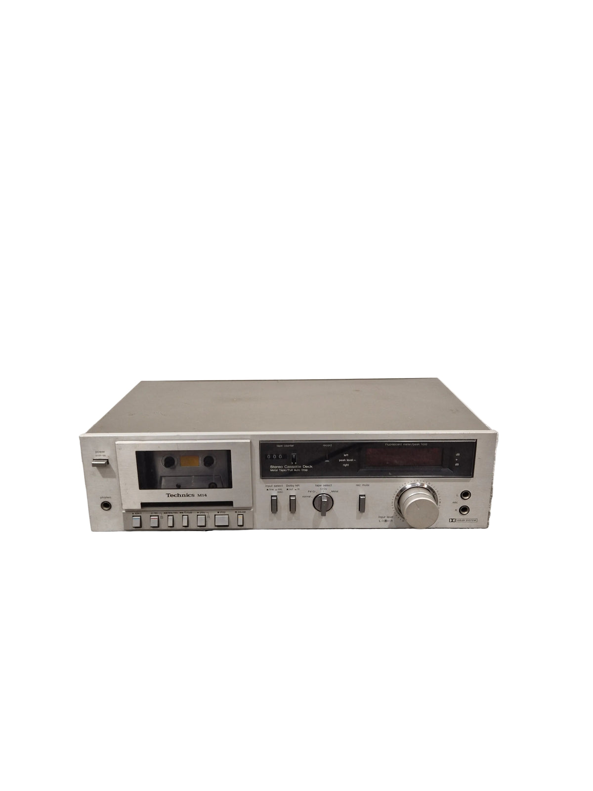 Technica RS-M14 Cassette Deck - Spares or Repair w/ Original Box & Power Cable