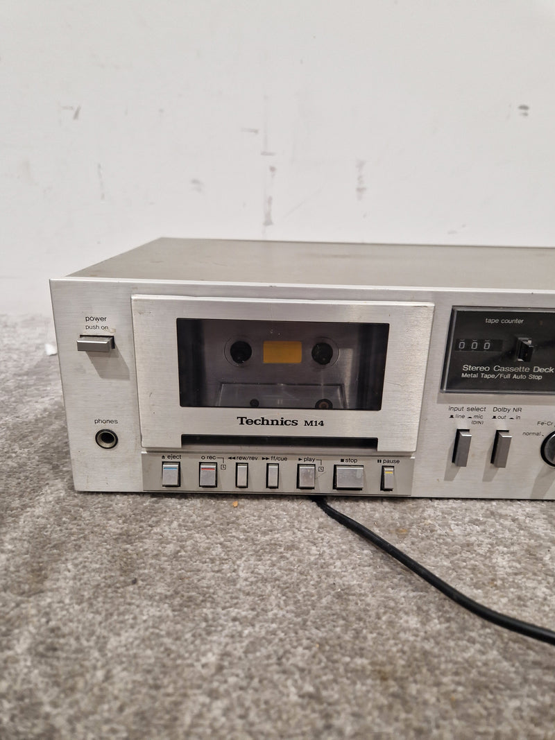 Technica RS-M14 Cassette Deck - Spares or Repair w/ Original Box & Power Cable - Image 4