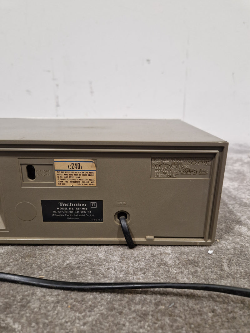 Technica RS-M14 Cassette Deck - Spares or Repair w/ Original Box & Power Cable - Image 9