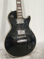 Kay Black Les Paul Style Electric Guitar - Solid Body - Good - Image 2
