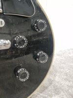 Kay Black Les Paul Style Electric Guitar - Solid Body - Good - Image 13
