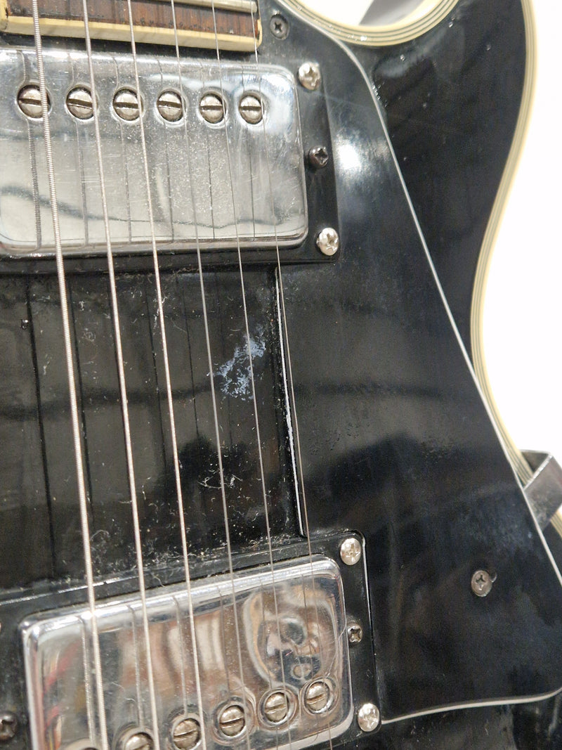 Kay Black Les Paul Style Electric Guitar - Solid Body - Good - Image 14