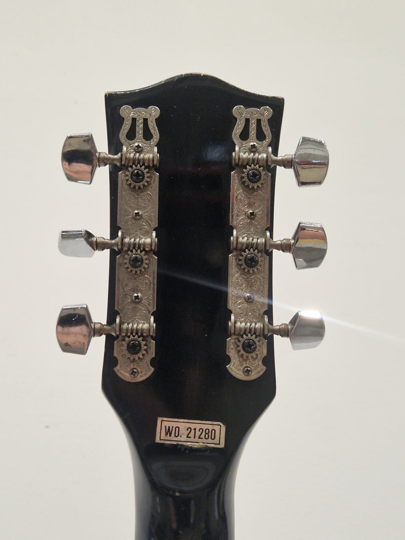 Kay Black Les Paul Style Electric Guitar - Solid Body - Good - Image 3