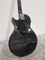 Kay Black Les Paul Style Electric Guitar - Solid Body - Good - Image 6