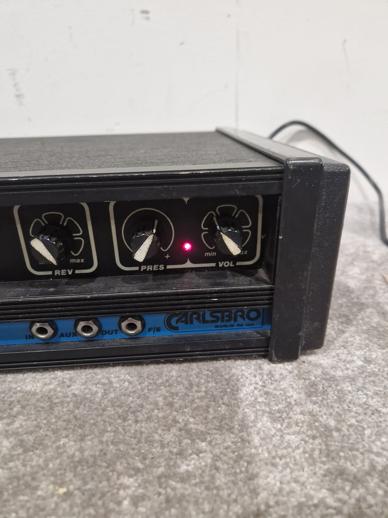 Carlsbro Marlin PA-150 Amplifier - 150W Output - Fair Audio Trader Carlsbro Marlin PA-150 Amplifier - 150W Output - Fair Audio Trader