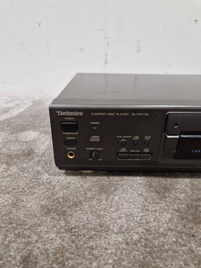 Technics Sl-Ps770a CD Player - High-Fidelity Sound - Very Good w/ Power Supply - Image 14