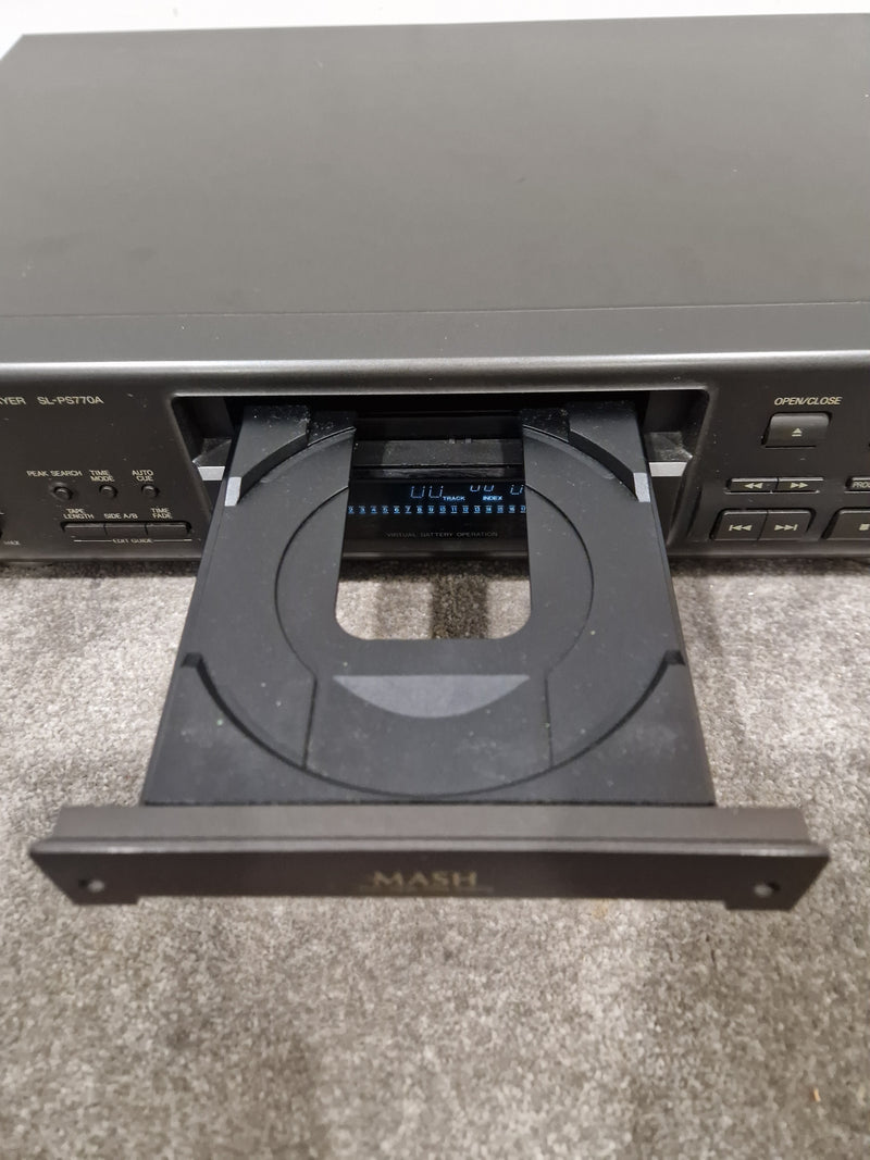 Technics Sl-Ps770a CD Player - High-Fidelity Sound - Very Good w/ Power Supply - Image 3