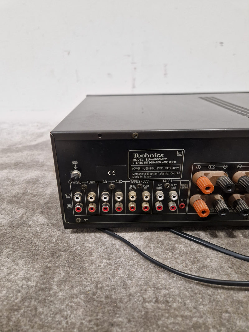 Technics Su-A900mk2 Amplifier - 60W Stereo Output - Very Good w/ Power Supply - Image 2