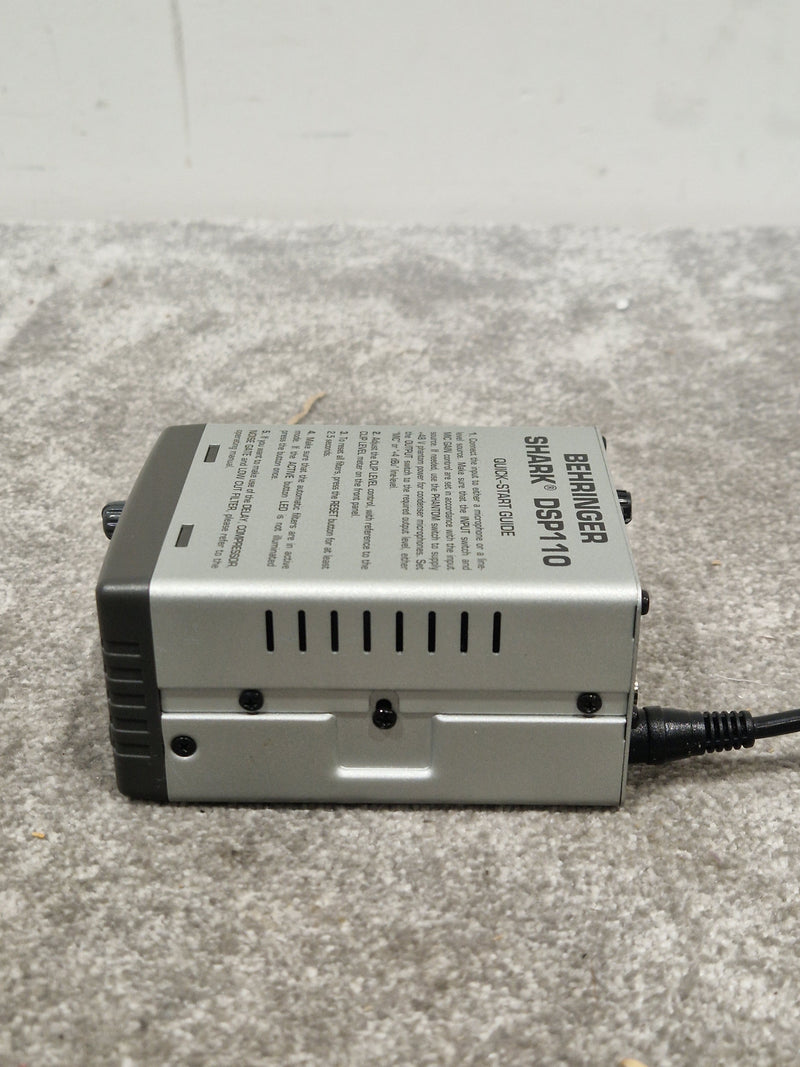 Behringer Shark DSP110 Audio Processor - Feedback Destroyer - Excellent w/ Original Box & Power Supply - Image 3