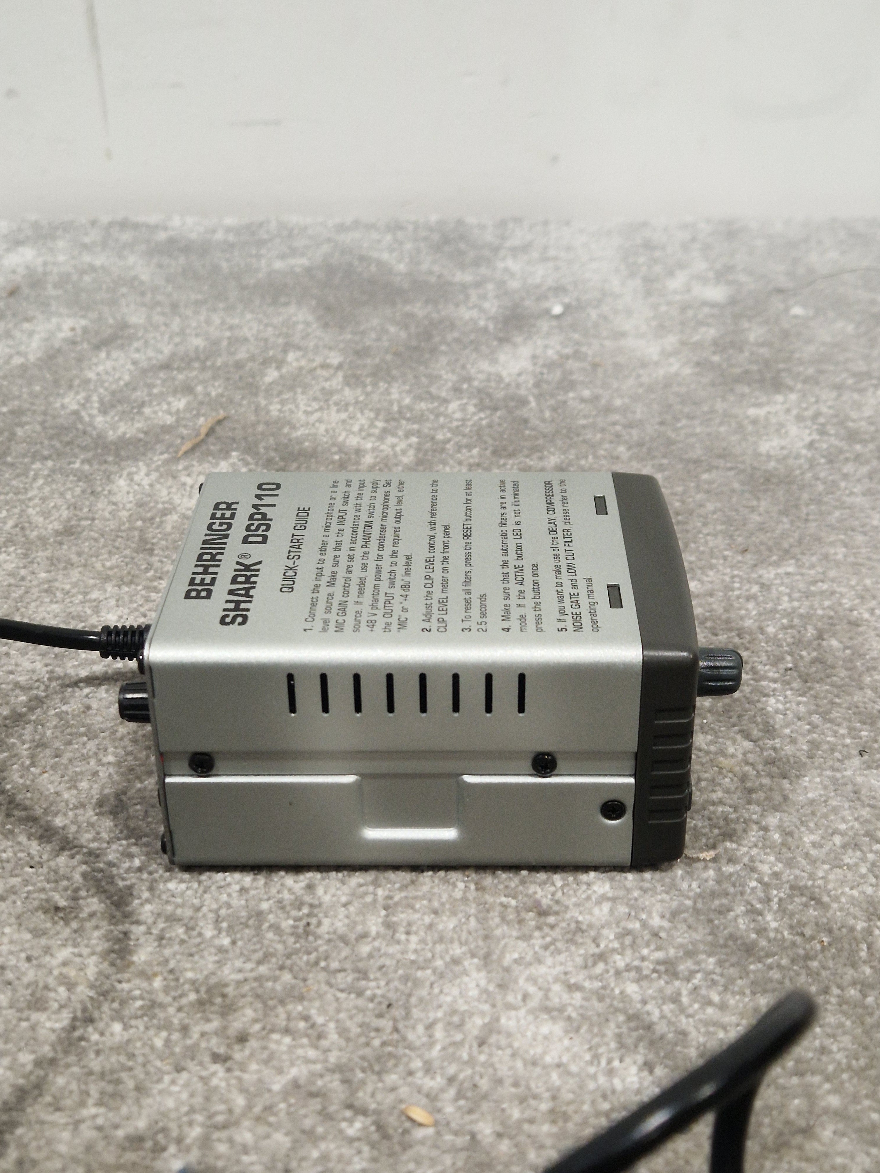 Behringer Shark DSP110 Audio Processor - Feedback Destroyer