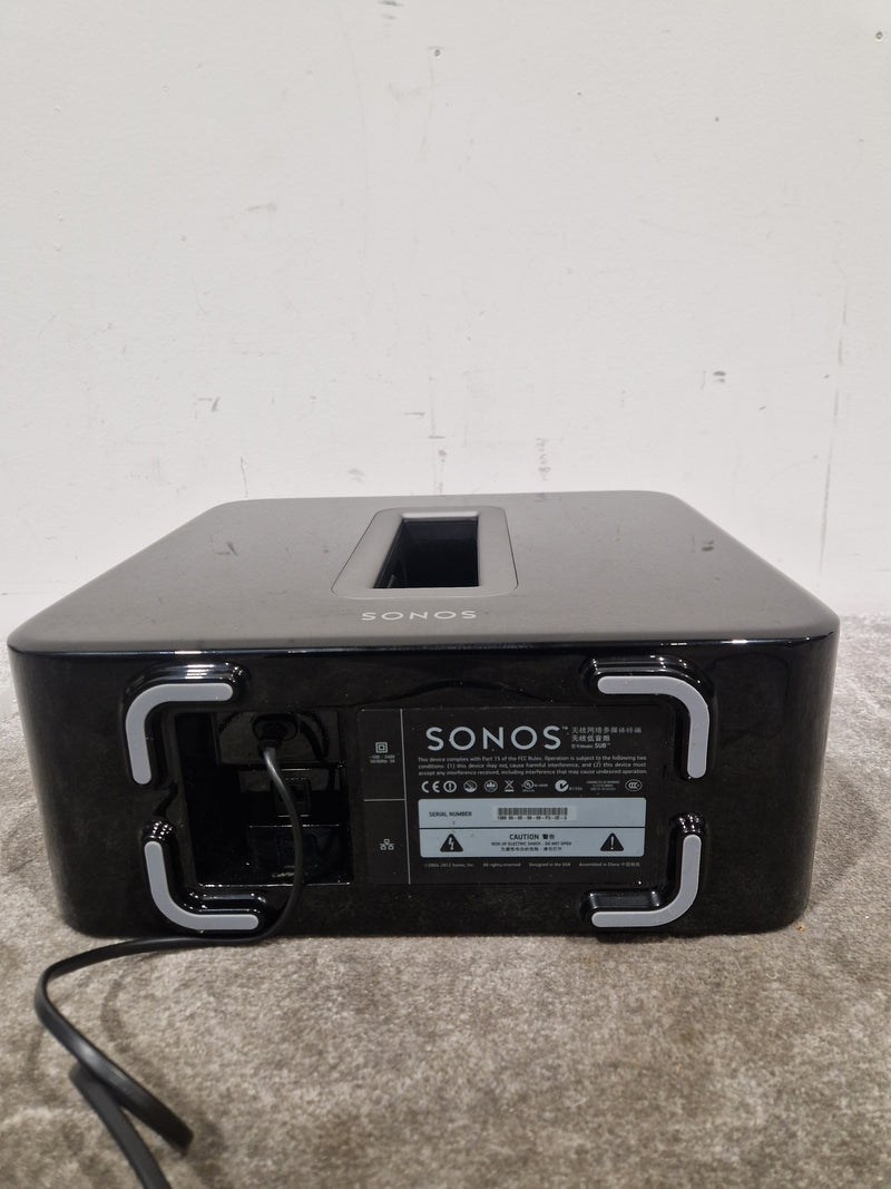 Sonos Sub Black Subwoofer - Deep Bass - Excellent w/ Original Box & Power Cable - Image 13